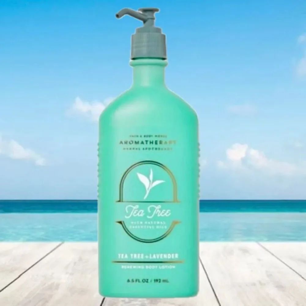 NWT Bath & Body Works Aromatherapy Tea Tree Lavender Body Lotion 6.5 fl oz New